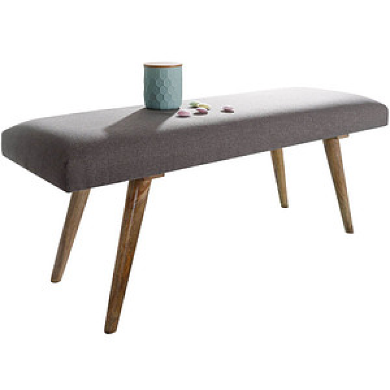 WOHNLING Sitzbank WL5.330 grau Stoff 117,0 cm – Bild 1 von 5