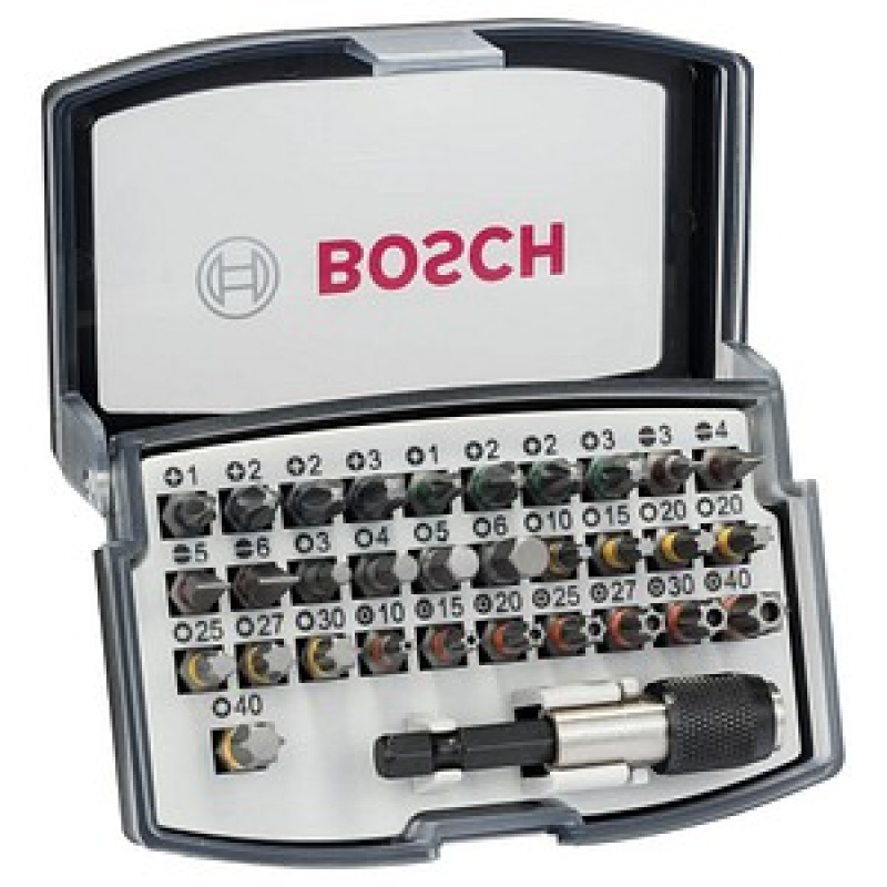 AKTION: BOSCH Bit-Set, 32-teilig mit Prämie nach Registrierung – Bild 1 von 4