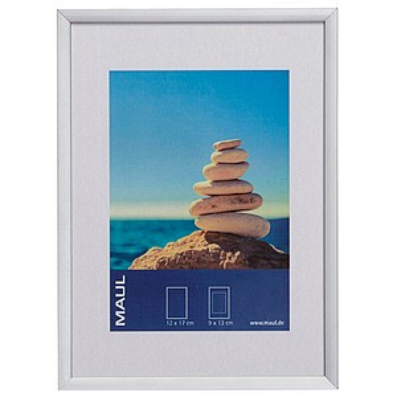 MAUL Bilderrahmen silber 13,0 x 18,0 cm, 1 St. – Bild 1 von 2