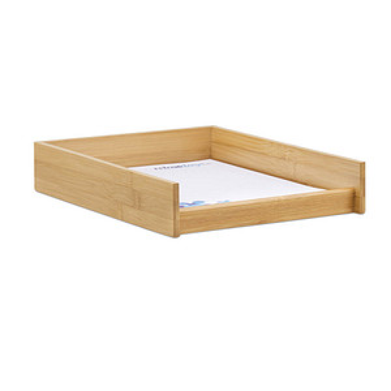 relaxdays Briefablage braun DIN A4, 1 St. – Bild 1 von 6