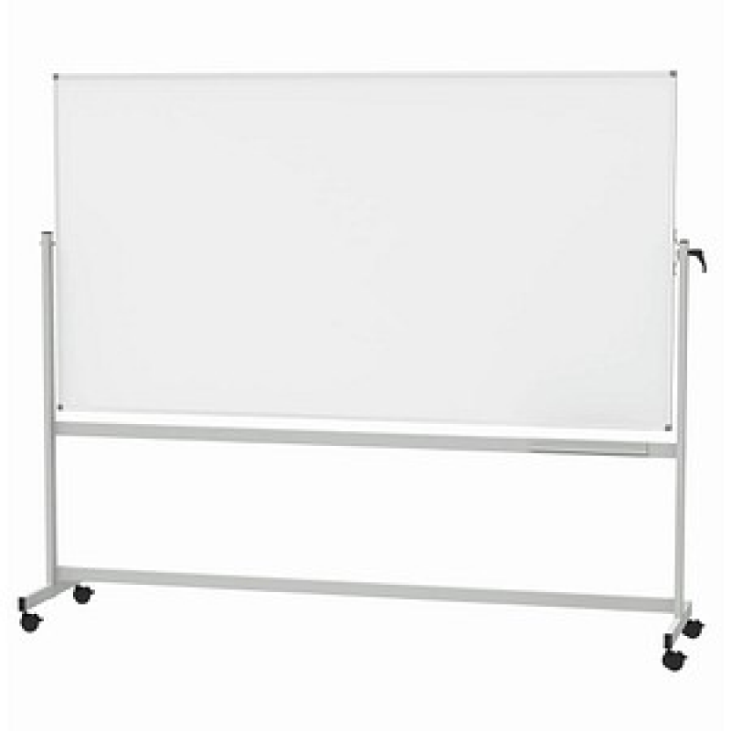 MAUL Mobiles Whiteboard MAULstandard 220,0 x 120,0 cm weiß emaillierter Stahl