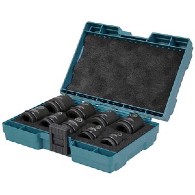 makita Steckschlüssel-Satz IMPACT BLACK 1" E-16564 9-teilig – Bild 1 von 5