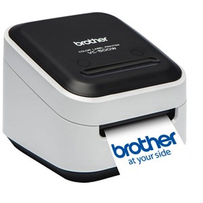 brother VC-500W Etikettendrucker weiß – Bild 1 von 3
