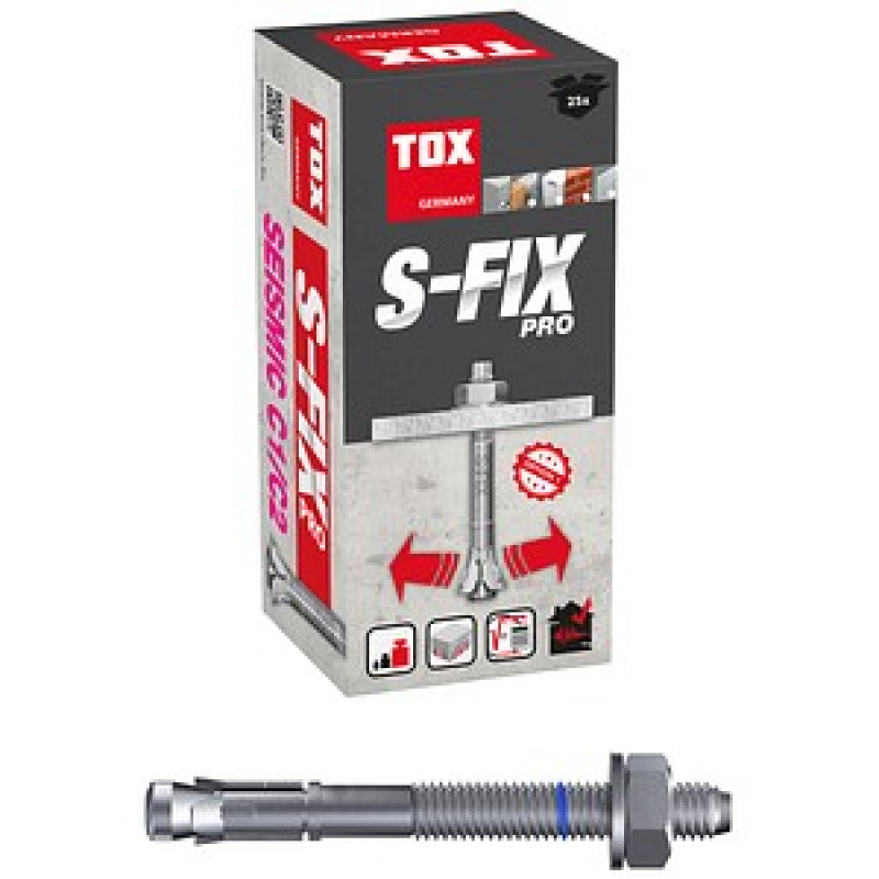 TOX Bolzenanker S-Fix Pro 04010224, 25 Stück – Bild 1 von 5
