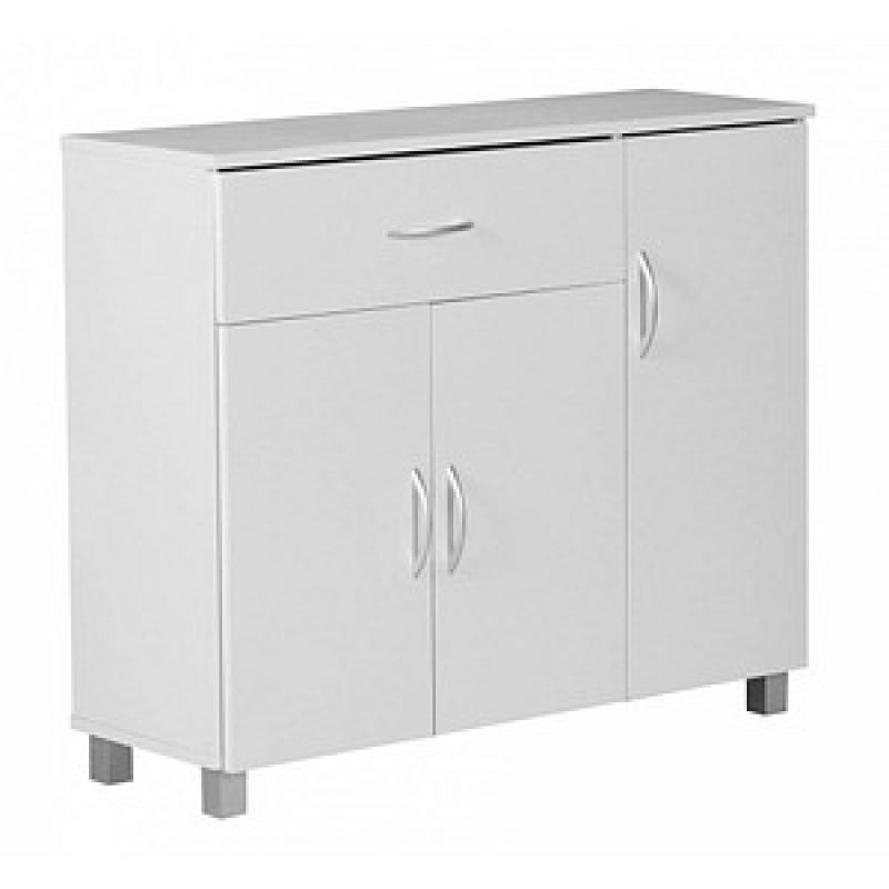 WOHNLING Kommode, WL1.334 weiß 90,0 x 30,0 x 75,0 cm, 1 St. – Bild 1 von 6
