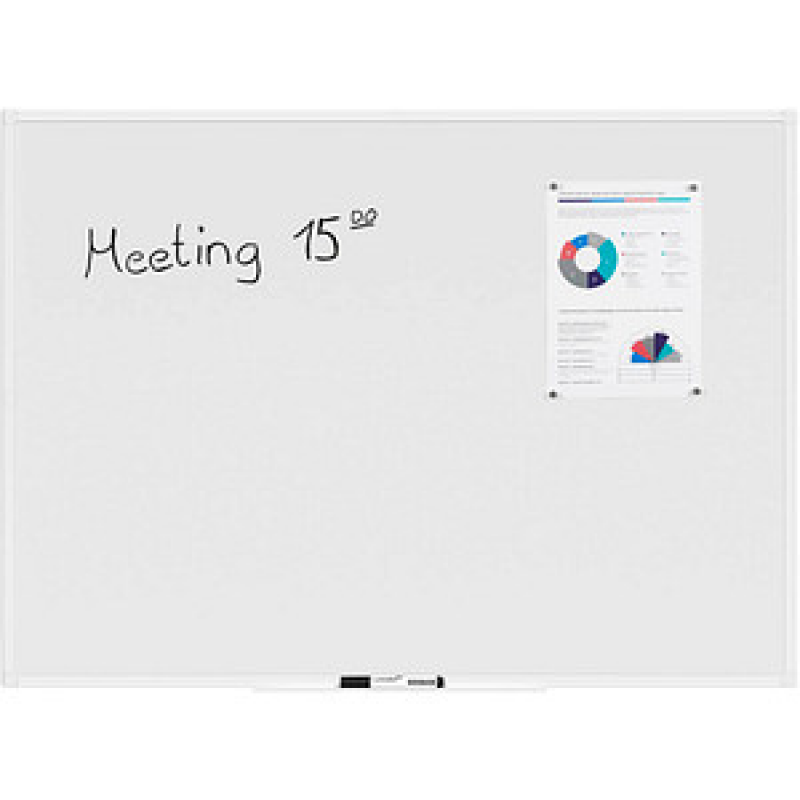 MAUL Whiteboard MAULprimo 110,0 x 80,0 cm weiß kunststoffbeschichteter Stahl – Bild 1 von 2