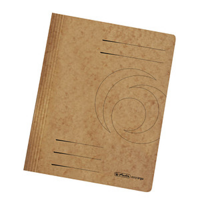 herlitz Schnellhefter Quality Karton braun DIN A4, 1 St.