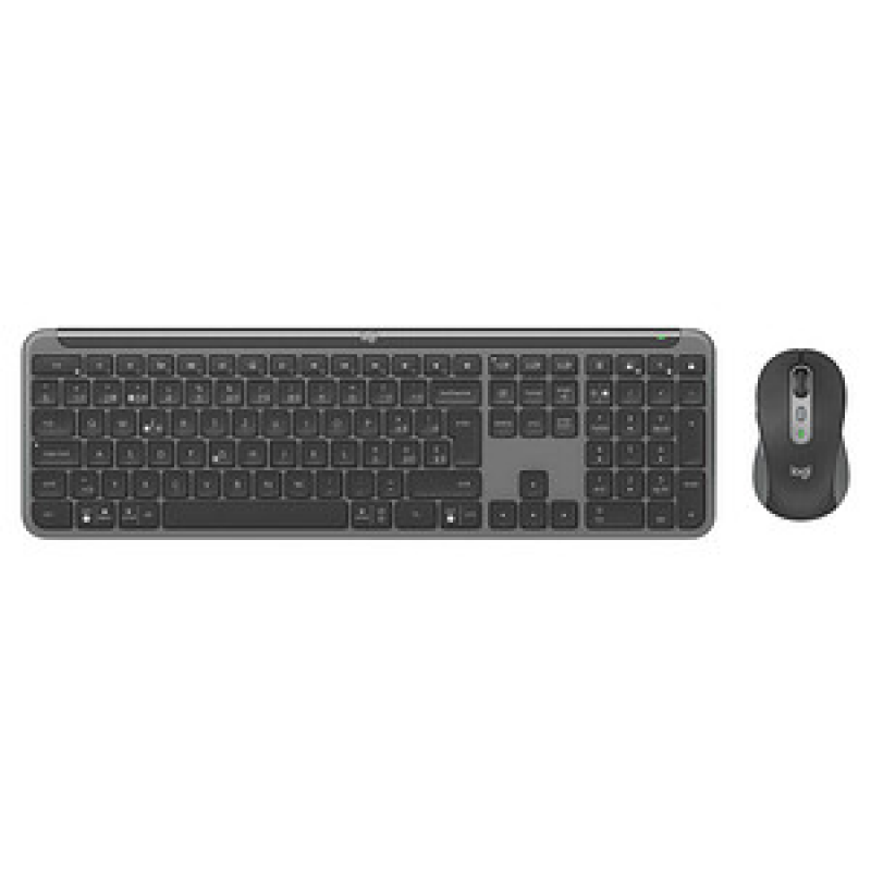 Logitech MK950 for Business Tastatur-Maus-Set kabellos grafit – Bild 1 von 2