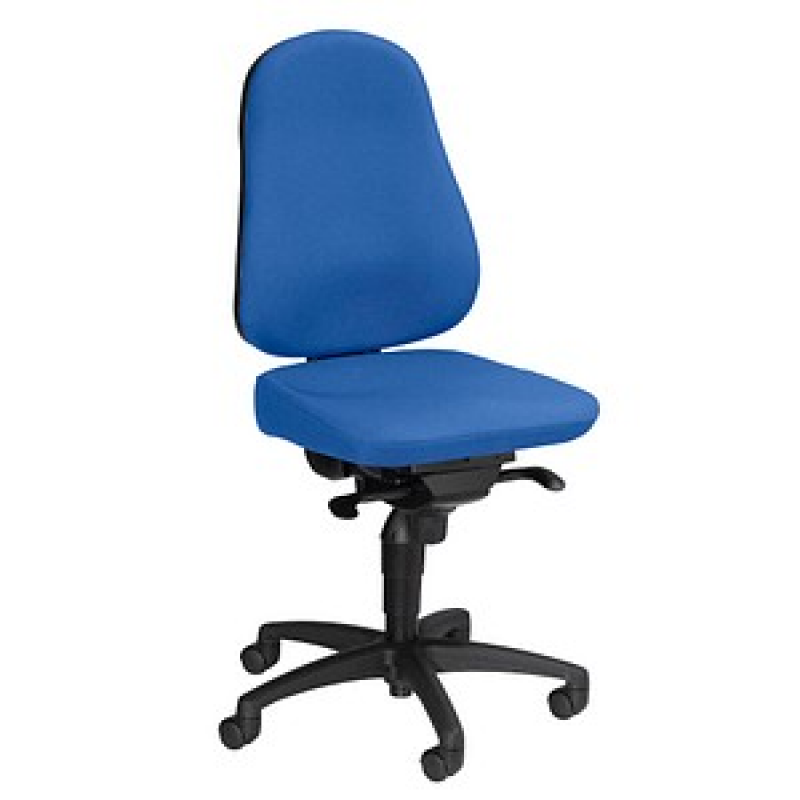 Topstar Bürostuhl Body Balance 50, BAL50T26 Stoff blau, Gestell schwarz – Bild 1 von 4