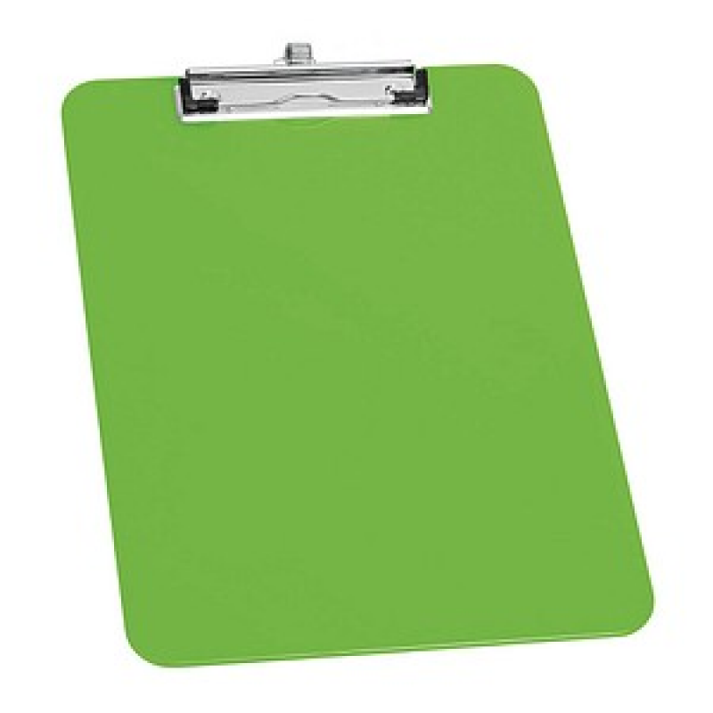 WEDO Klemmbrett 576611 DIN A4 hellgrün Kunststoff, 1 St. – Bild 1 von 3