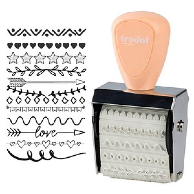 trodat Creative Mini Motivstempel Zierleisten 30 x 5 mm, 1 St. – Bild 1 von 3