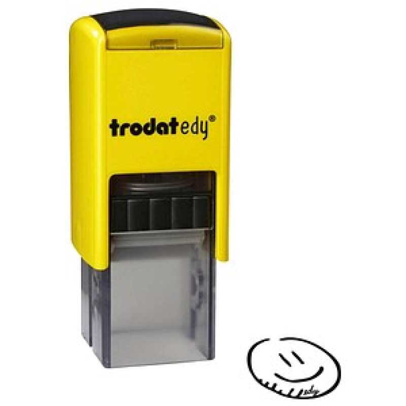 trodat edy® Motivstempel Smiley 2,0 x 2,0 cm, 1 St. – Bild 1 von 4