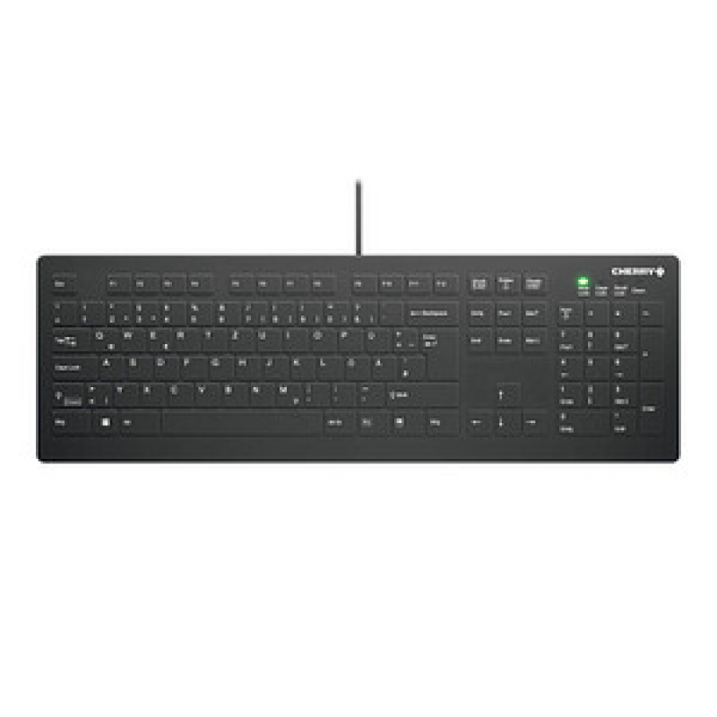CHERRY AK-C8112 Medical Keyboard mit IP68 Hygiene-Tastatur kabelgebunden schwarz – Bild 1 von 5