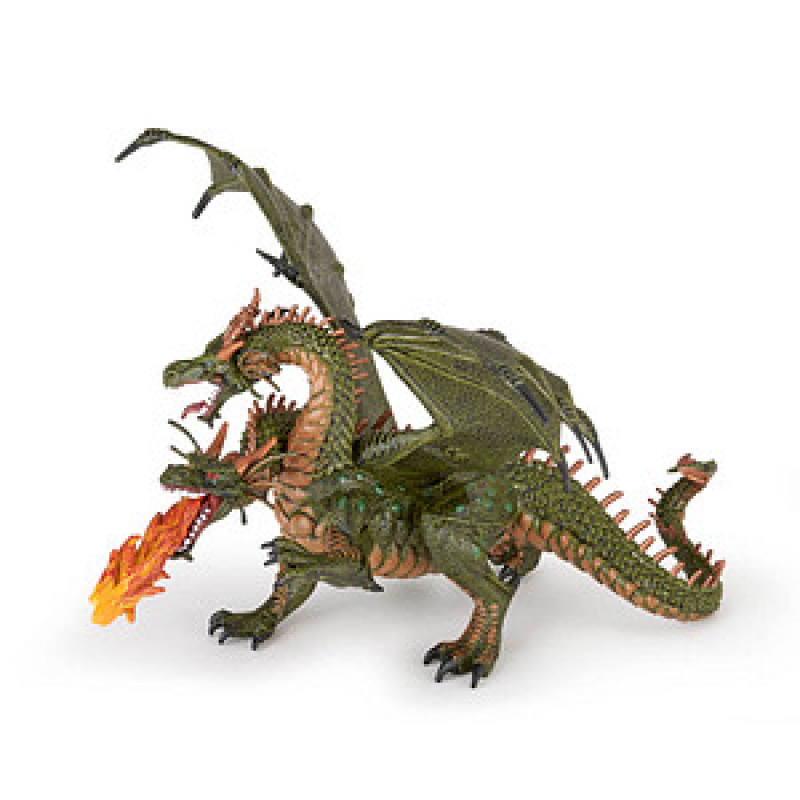 papo 36019 Zweiköpfiger Drache Spielfigur