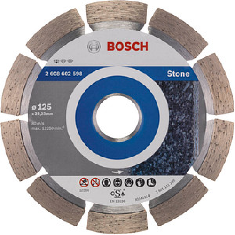BOSCH Diamant-Trennscheibe Standard for Stone, 1 St. – Bild 1 von 2