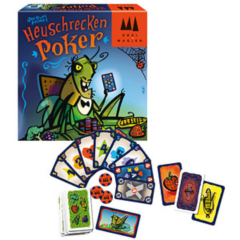 Schmidt Heuschrecken Poker Kartenspiel, 1 St. – Bild 1 von 3