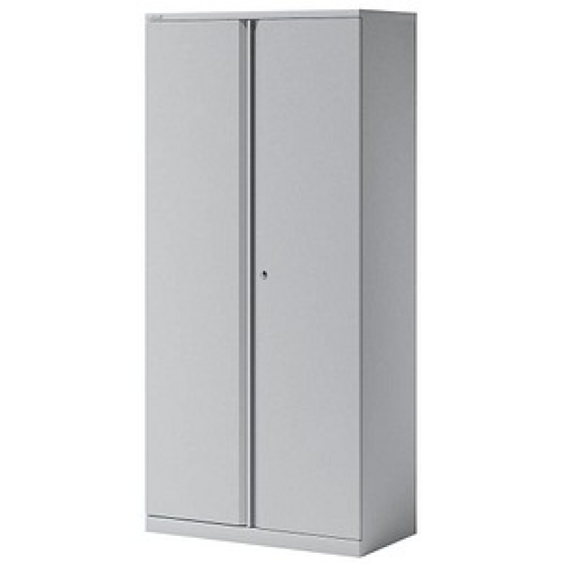 BISLEY Stahlschrank Essentials YECB09194S645 lichtgrau 4 Fachböden 91,4 x 47,0 x 197,0 cm, aufgebaut, 1 St. – Bild 1 von 3