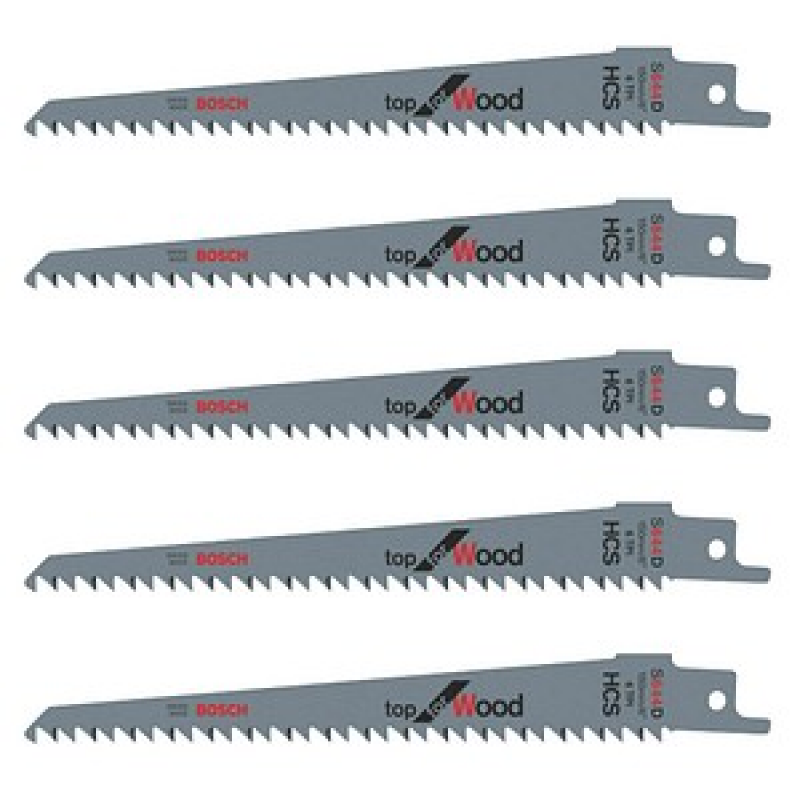 BOSCH S 644 D Top for Wood Säbelsägeblätter, 5 St. – Bild 1 von 2