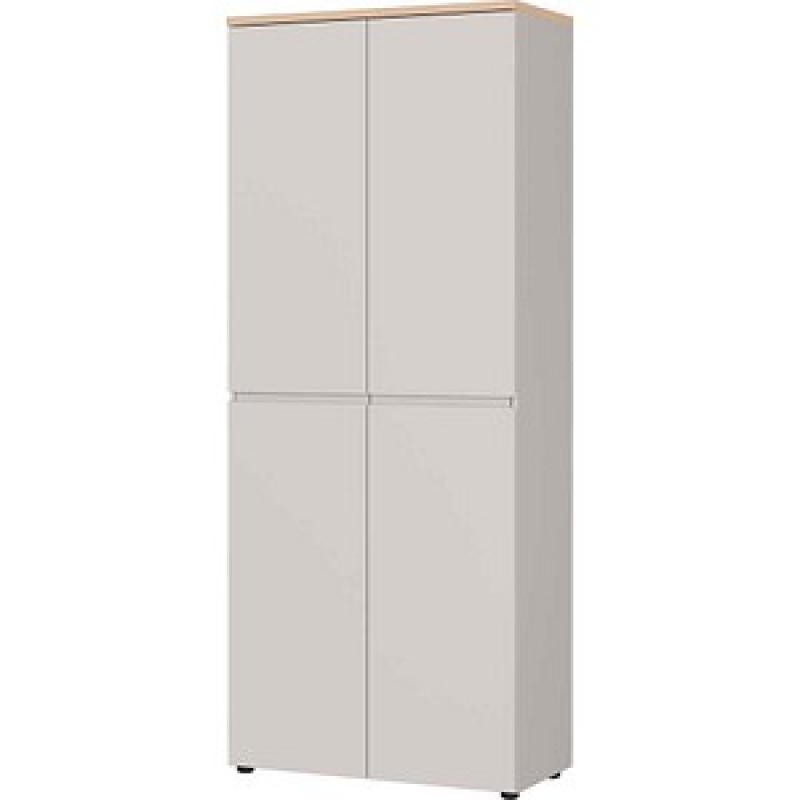 GERMANIA Aktenschrank Lissabon, 4266-654 kaschmir, lindberg-eiche 4 Fachböden 80,0 x 40,0 x 197,0 cm – Bild 1 von 8