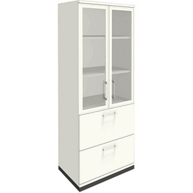 fm Aktenschrank Oldenburg, 4260672332069 weiß 2 Fachböden 80,0 x 44,2 x 186,9 cm – Bild 1 von 2