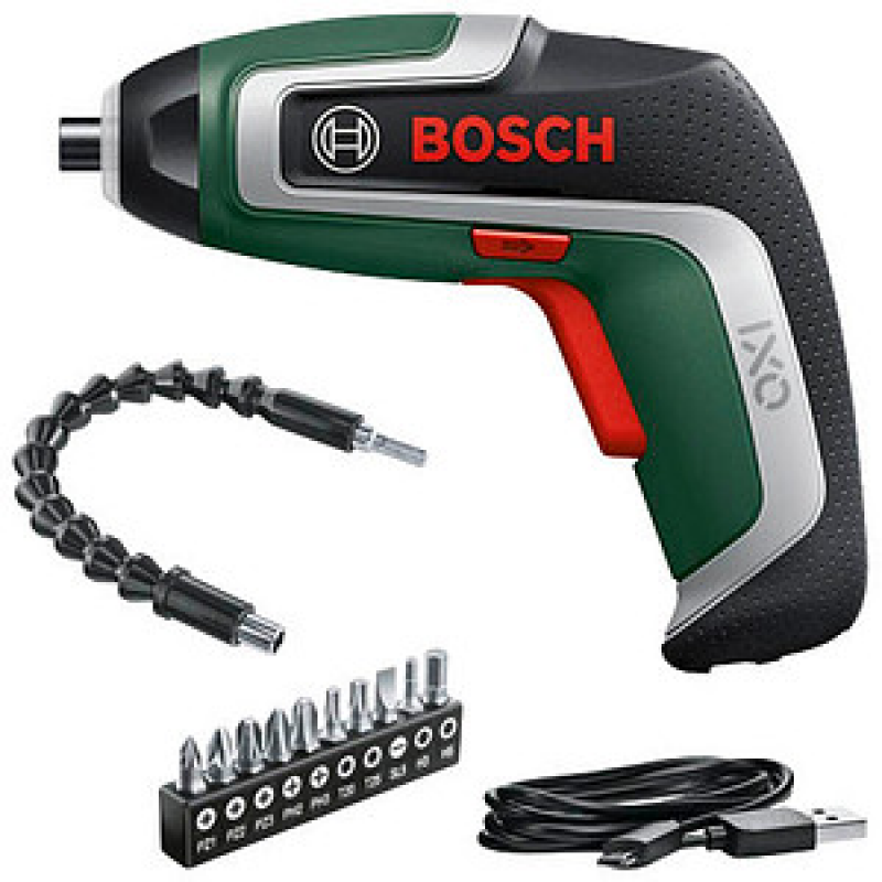 BOSCH Home & Garden IXO 7 Flexi Set Akku-Schrauber-Set 3,6 V, mit 1 Akku – Bild 1 von 7
