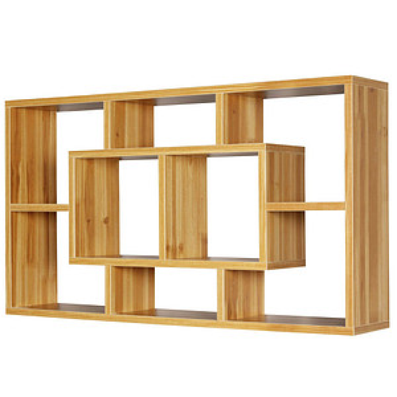 WOHNLING Wandregal buche 85,0 x 16,0 x 48,0 cm, 1 St. – Bild 1 von 6