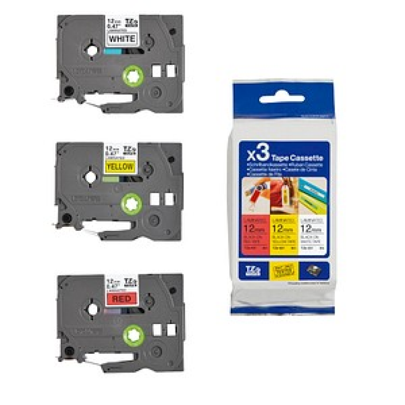 Brother TZe-31M3 Multipack (TZe-231, TZe-431, TZe-631) – Bild 1 von 4