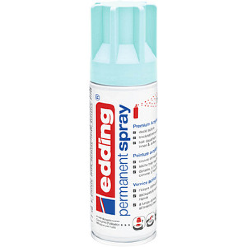 edding 5200 Acrylspray Sprühfarbe pastellblau matt, 1 St. – Bild 1 von 3