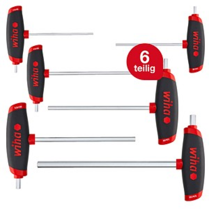 Wiha Sechskantschlüssel-Satz ComfortGrip 45620 6-tlg. – Bild 1 von 7