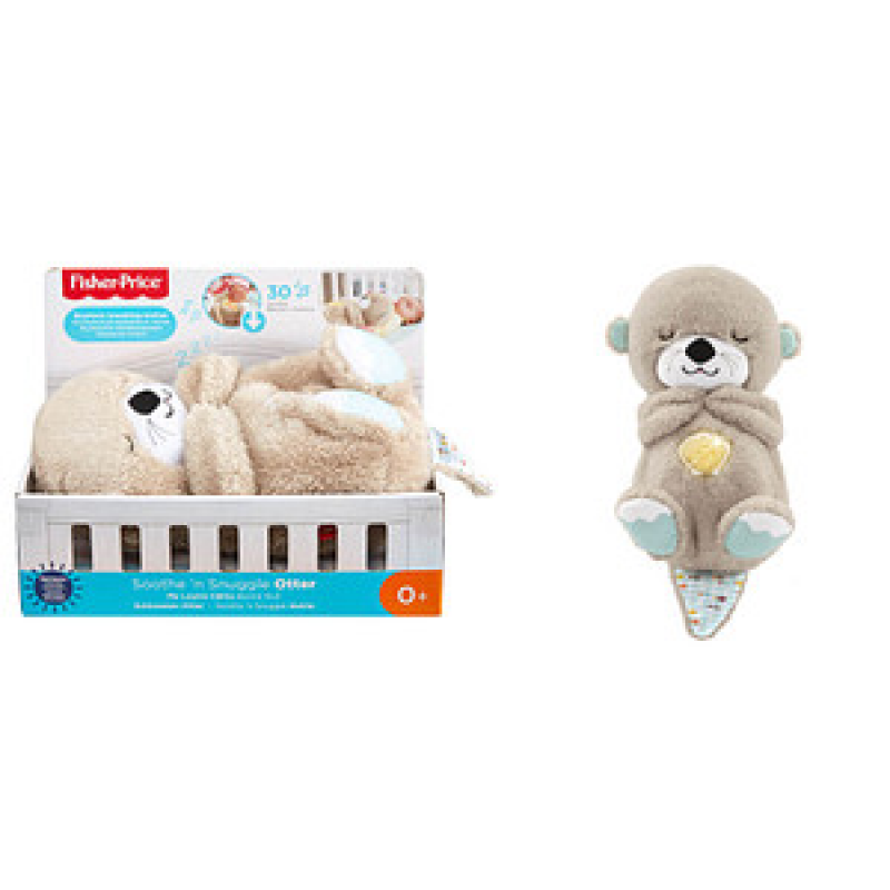 fisher-price® Spieluhr Schlummer-Otter braun – Bild 1 von 3