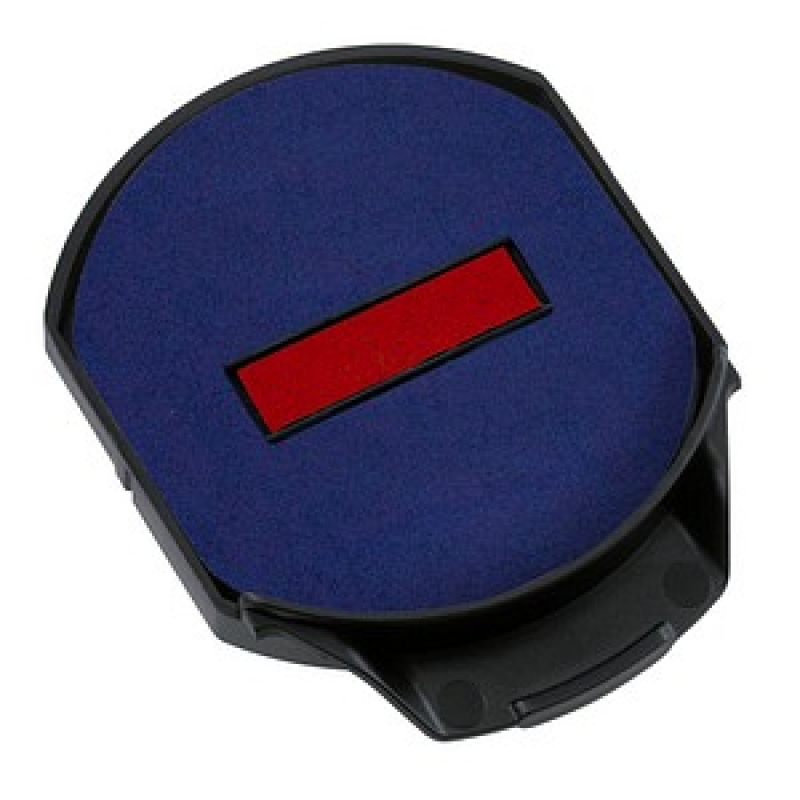 trodat Ersatzstempelkissen 6/15/2 blau/rot 4,5 x 4,5 cm, 1 St.