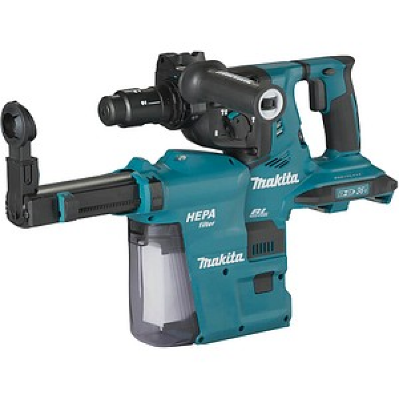 makita DHR283ZWJU Akku-Kombihammer-Set 2x 18,0 V, ohne Akku – Bild 1 von 10
