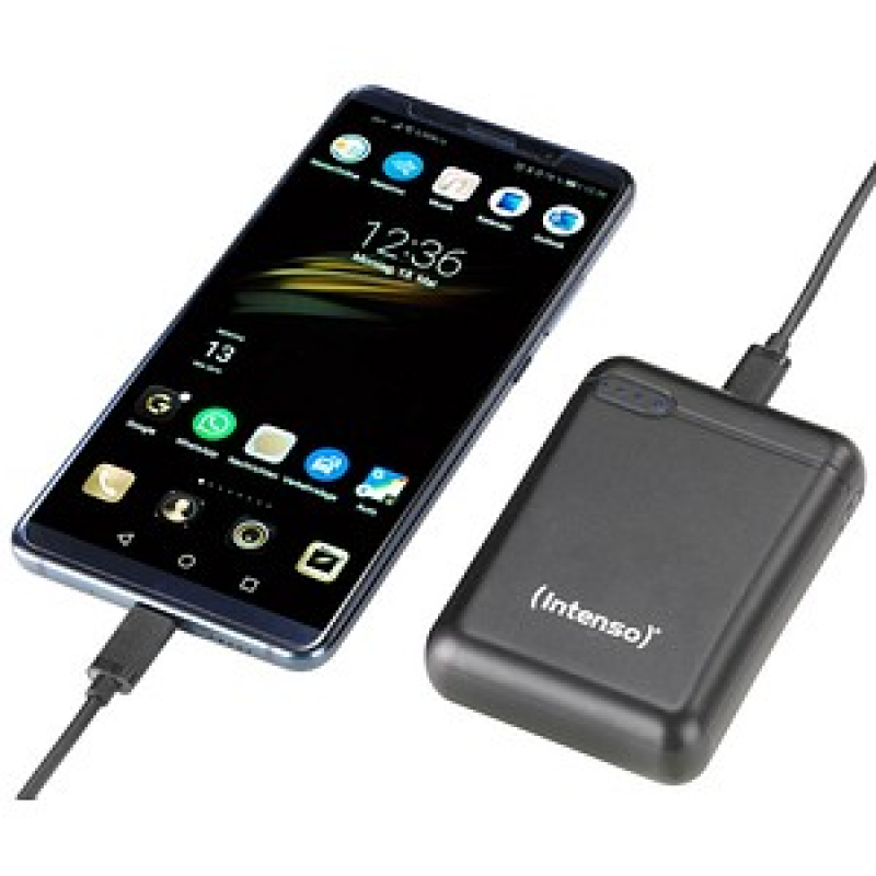 Intenso XS10000 Powerbank 10.000 mAh schwarz – Bild 1 von 6