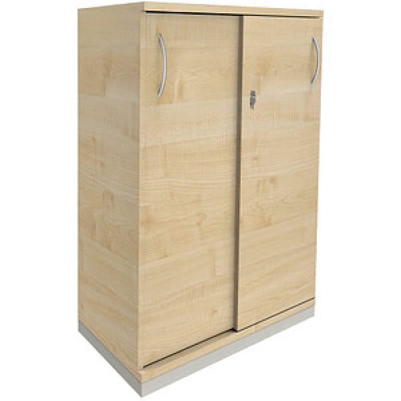 fm Schiebetürenschrank Sidney, 4260267327906 königsahorn 2 Fachböden 80,0 x 44,2 x 113,3 cm – Bild 1 von 3