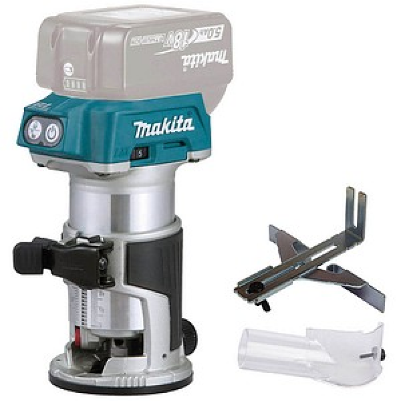 makita DRT50Z Akku-Oberfräse 18,0 V, ohne Akku – Bild 1 von 11