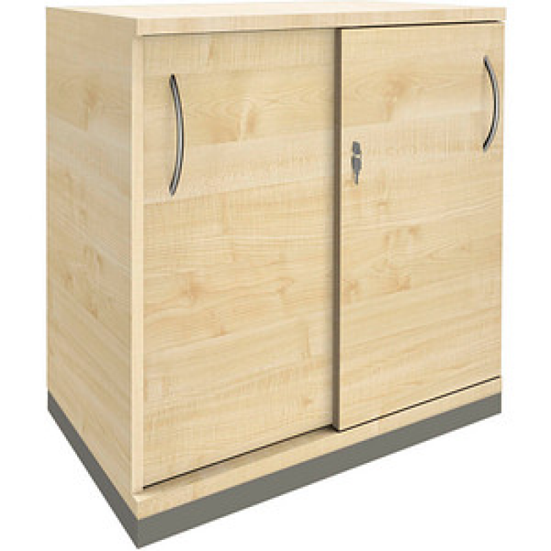 fm Schiebetürenschrank Sidney, 4260267327890 königsahorn 1 Fachboden 80,0 x 44,2 x 78,1 cm – Bild 1 von 3