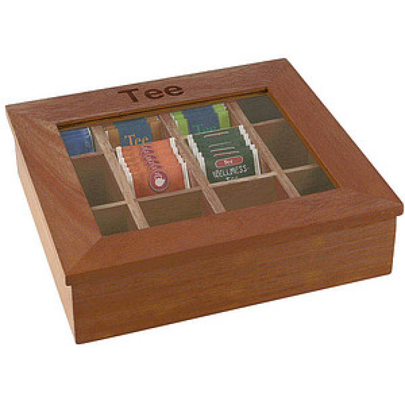 APS Teebox braun 31,0 x 28,0 cm, 1 St.