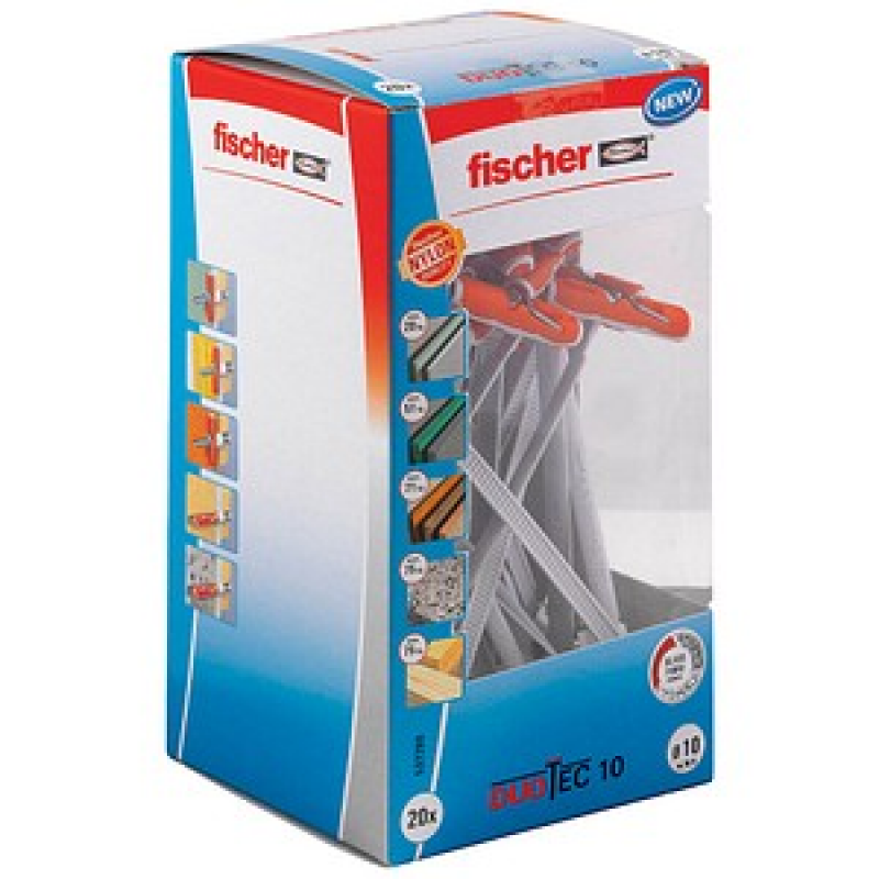 AKTION: fischer DuoTec 10 537260 Universaldübel Ø 10 mm x 50 mm, 20 St. mit Prämie nach Registrierung – Bild 1 von 9