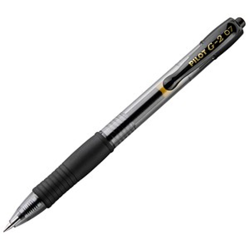PILOT G2 Gelschreiber schwarz/transparent 0,4 mm, Schreibfarbe: schwarz, 1 St. – Bild 1 von 5