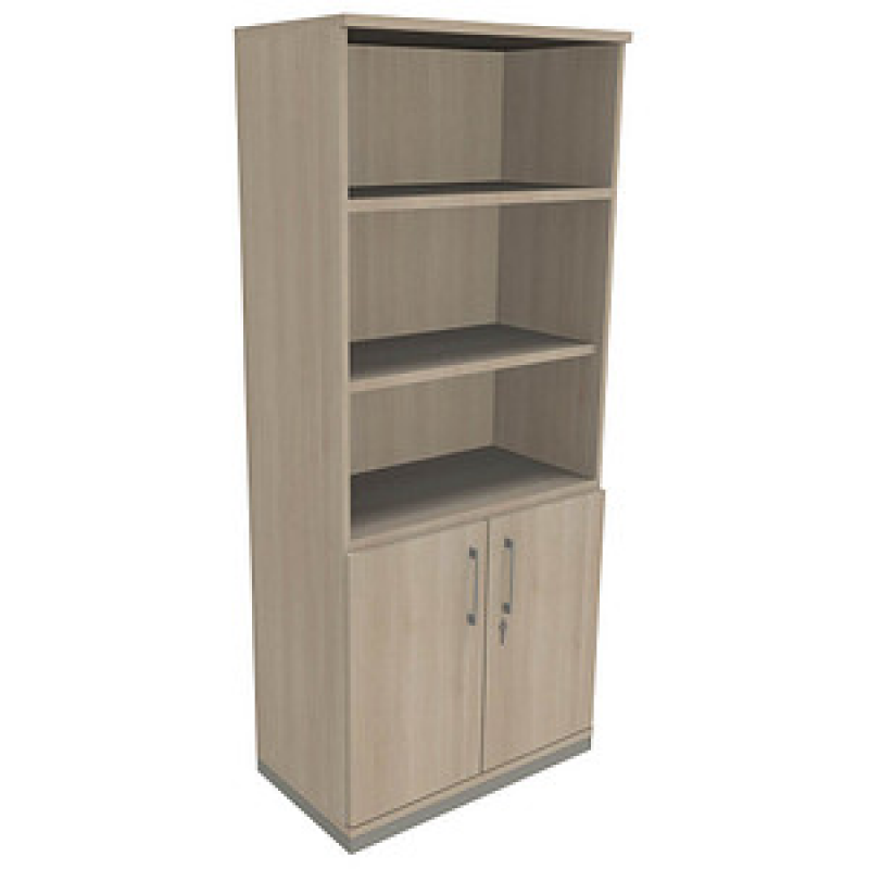 fm Regalschrank Oldenburg, 4260429767557 akazie 80,0 x 44,2 x 186,9 cm, 1 St. – Bild 1 von 2
