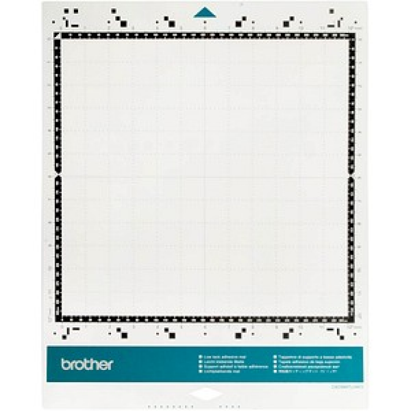 brother CADXMATLOW12 Schneidematte für Schneideplotter leicht klebend 305 x 305 mm (12 x 12 Zoll) für 0,1 - 0,3 mm dickes Material, 1 St. – Bild 1 von 2