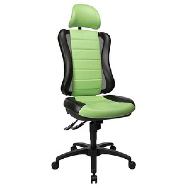 Topstar Bürostuhl Head Point RS, HE300 S105X Stoff grün, Gestell schwarz – Bild 1 von 4
