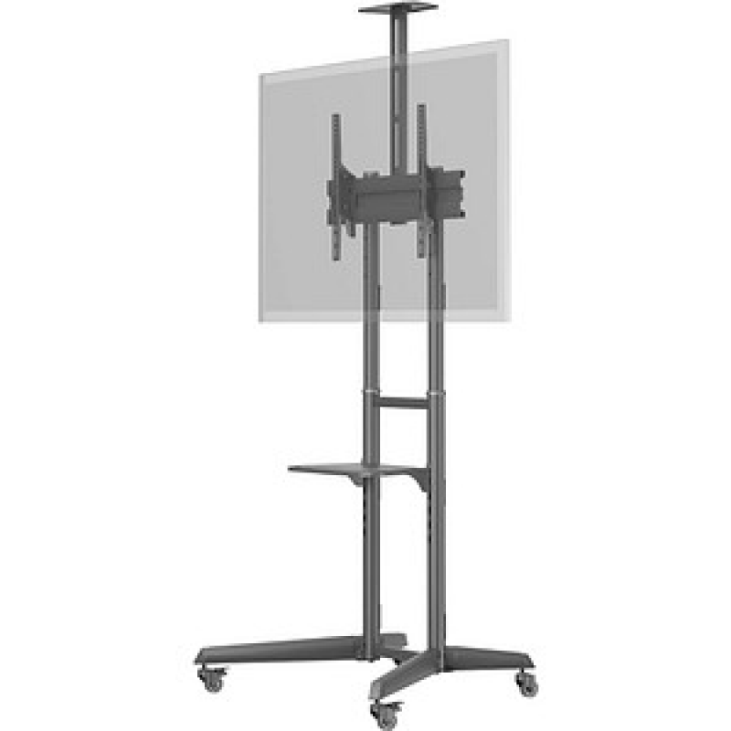 goobay TV-Ständer 59508 schwarz für Fernseher bis 50,0 kg, Bodenständer – Bild 1 von 9