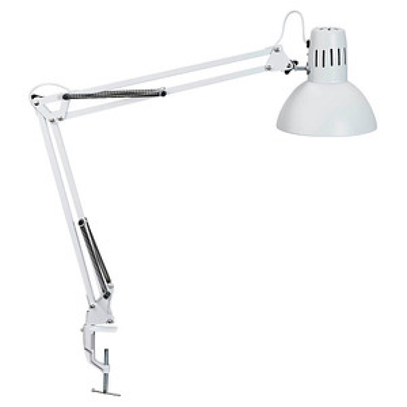 MAUL MAULstudy Schreibtischlampe weiß mit Tischklemme – Bild 1 von 3