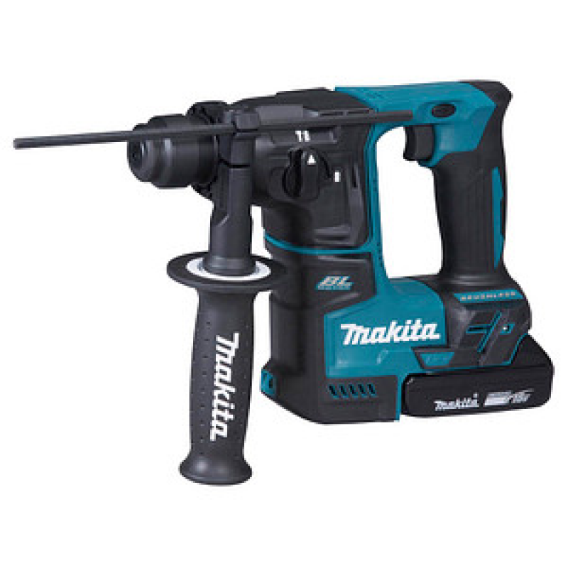 makita DHR171RAJ Akku-Kombihammer-Set 18,0 V, mit 2 Akkus – Bild 1 von 11