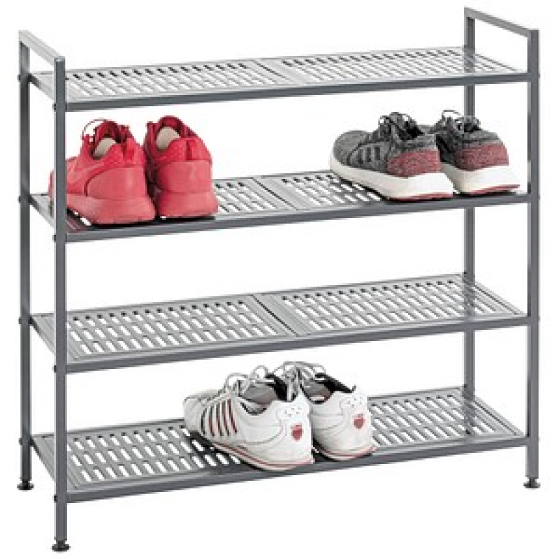 HAKU Möbel Schuhregal anthrazit 73,0 x 25,0 x 72,0 cm, 1 St. – Bild 1 von 6