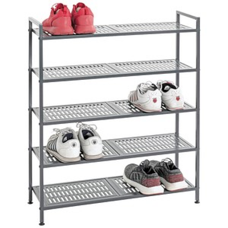 HAKU Möbel Schuhregal anthrazit 73,0 x 25,0 x 90,0 cm, 1 St. – Bild 1 von 6