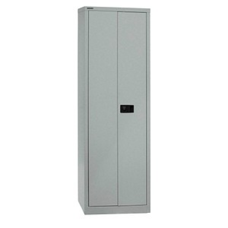 BISLEY Stahlschrank Universal E782A04B6355 silber 4 Fachböden 60,0 x 40,0 x 195,0 cm, aufgebaut, 1 St. – Bild 1 von 4