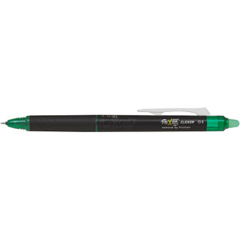 PILOT FRIXION point CLICKER Tintenroller schwarz 0,3 mm, Schreibfarbe: grün, 1 St. – Bild 1 von 2
