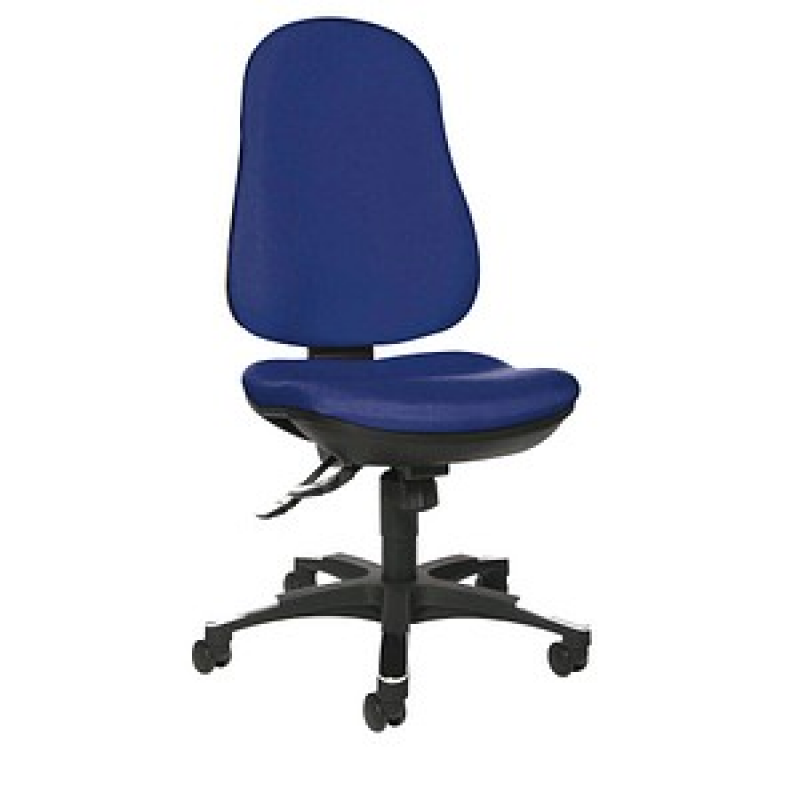 Topstar Bürostuhl Trend SY 10, 9020G26 Stoff blau, Gestell schwarz – Bild 1 von 2